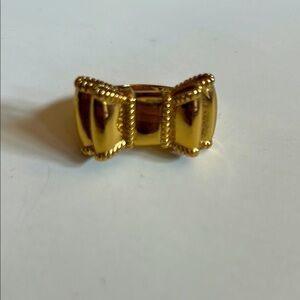 Kate Spade Gold Bow Ring size 7
